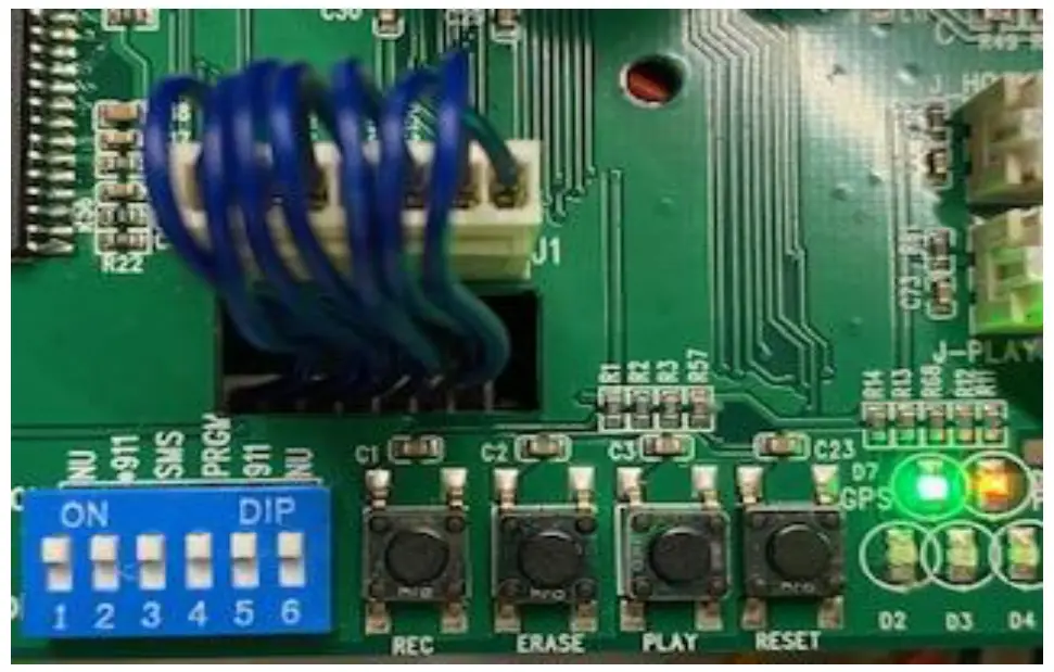 ON GUARD 911 Emergency Phone - Plug in battery