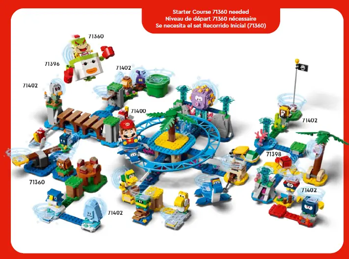 LEGO 71396 Super Mario Bowser Jr.S Clown Car Expansion Set -5