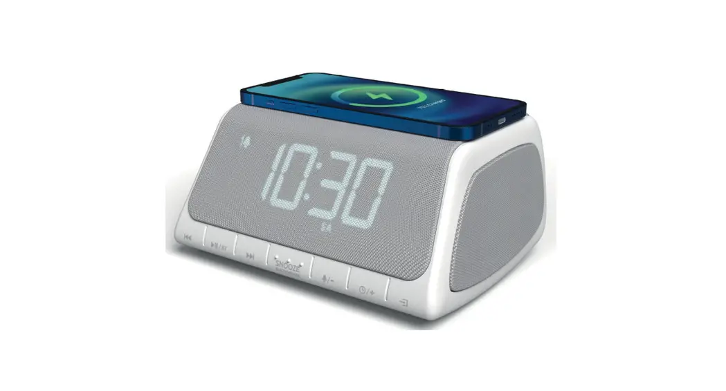 I-box Wj-288app Dusk Radio Alarm Clock With Wireless Charging User Manual