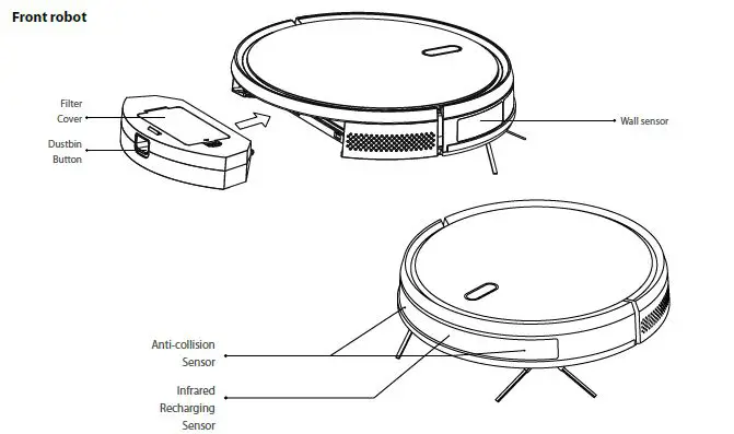 BLAUPUNKT XVAC Robot Vacuum Cleaner FIg3