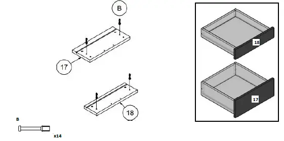 boahaus 1609 Dressing Table with Mirror fig 16