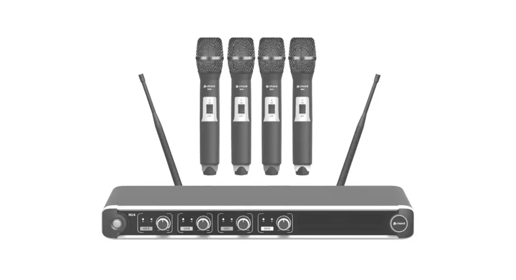 Chord 171.843uk Nu4 Quad Uhf Wireless System User Manual