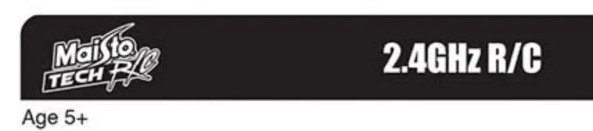 Maisto 82183 2.4GHz RC T590 Compact Track Loader User Manual