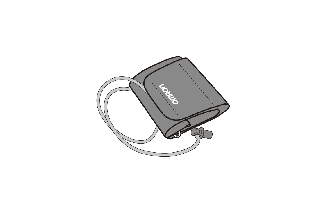 Omron Hem-rml31-b Wide-range D-ring Cuff User Manual