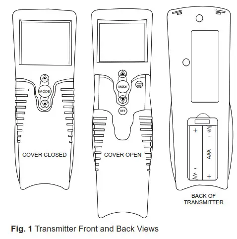 SKYTECH 3002 Timer Thermostat Fireplace Remote Control - figure 1