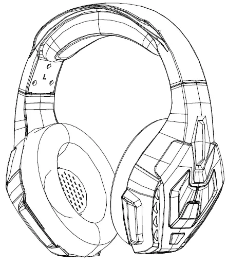 PHOINIKAS Q10 Portable Detachable Gaming Headset PRO