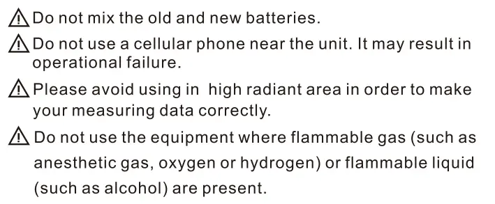 Smilecare U81RH Upper Arm Electronic Blood Pressure Monitor Instruction Manual - Safety Information