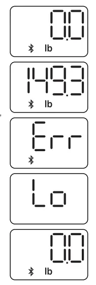 CONAIR WW941R Body Analysis Scale -fig3
