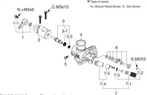 FIG 13 CARBURETOR EXPLODED VIEW & PARTS LIST