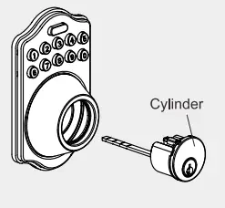 LOCKEY E910 Electric Dead Bolt - tp link Unmanaged Easy Smart Rackmountable Switches - Keypad Assembly
