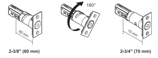 LOCKEY E910 Electric Dead Bolt - tp link Unmanaged Easy Smart Rackmountable Switches - LATCH ADJUSTMENT