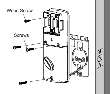 LOCKEY E910 Electric Dead Bolt - tp link Unmanaged Easy Smart Rackmountable Switches - Receiver Module