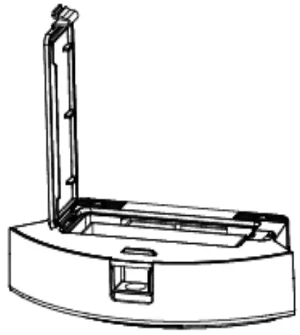 Venga VG RVC 3000 WH Robot Vacuum Cleaner - Dust bin