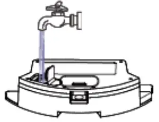 Venga VG RVC 3000 WH Robot Vacuum Cleaner - MOP CLEANING 1