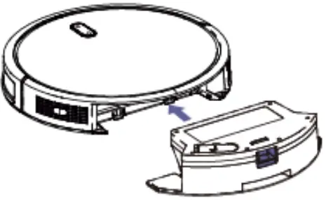 Venga VG RVC 3000 WH Robot Vacuum Cleaner - MOP CLEANING 2