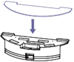 Venga VG RVC 3000 WH Robot Vacuum Cleaner - MOP CLEANING