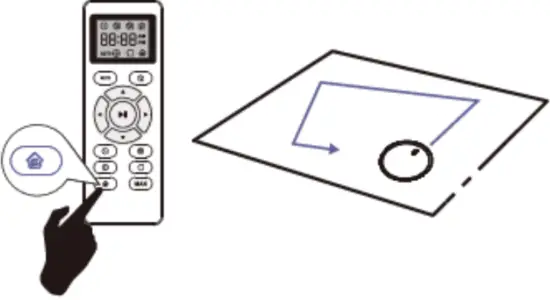 Venga VG RVC 3000 WH Robot Vacuum Cleaner - ROOM CLEANING