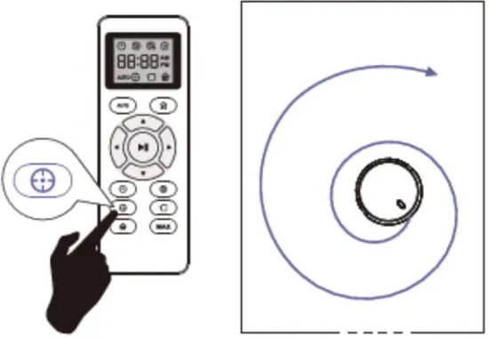 Venga VG RVC 3000 WH Robot Vacuum Cleaner - SPOT CLEANING