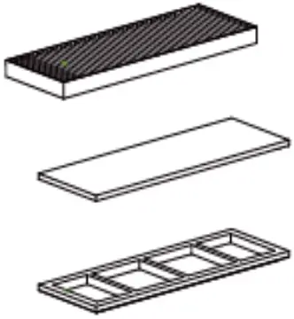 Venga VG RVC 3000 WH Robot Vacuum Cleaner - Sponge filter