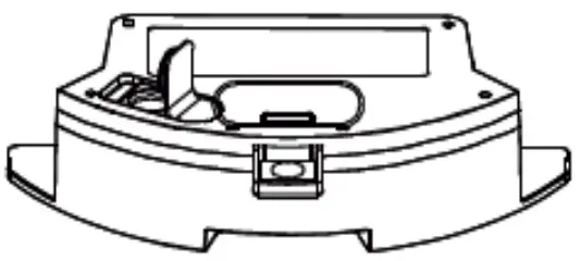 Venga VG RVC 3000 WH Robot Vacuum Cleaner - Water tank