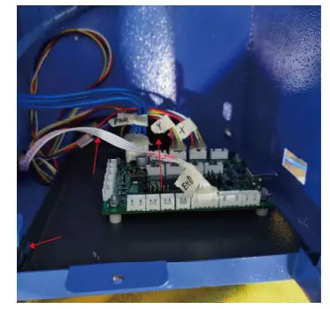 omtech K40+ Laser Engraver Control Card - Data Connections 2