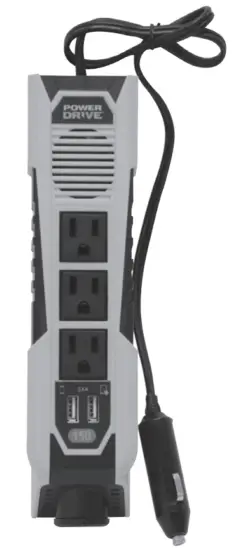 POWERDRIVE PDI175S 175W Power Strip Inverter