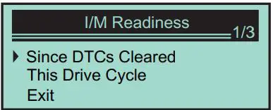 VXDAS Automobile OBD Diagnostic Instrument User Manual - vehicle supports two types of test