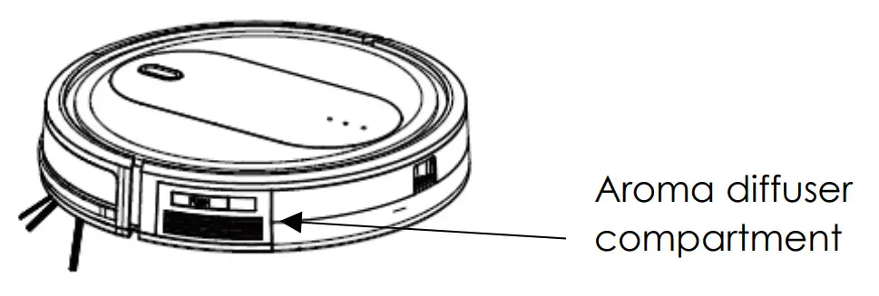 KALORIK R1 HUVI Robot Vacuum - AROMA DIFFUSER