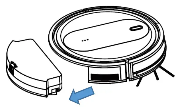 KALORIK R1 HUVI Robot Vacuum - DUST BIN 2
