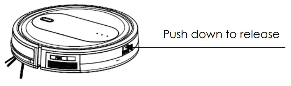 KALORIK R1 HUVI Robot Vacuum - DUST BIN