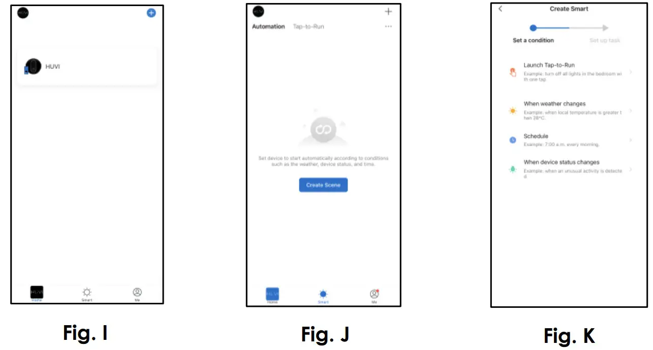 KALORIK R1 HUVI Robot Vacuum - SCHEDULE CLEANINGS 2