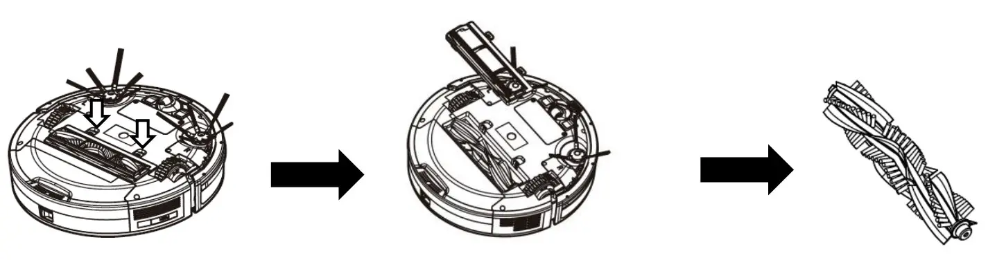KALORIK R1 HUVI Robot Vacuum - SUCTION INTAKE