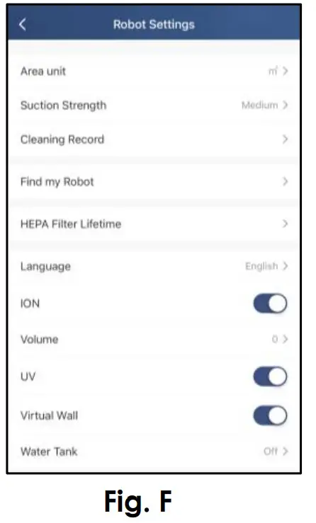 KALORIK R1 HUVI Robot Vacuum - SUCTION POWER 2
