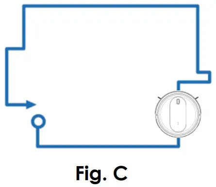KALORIK R1 HUVI Robot Vacuum - WALL FOLLOW 2