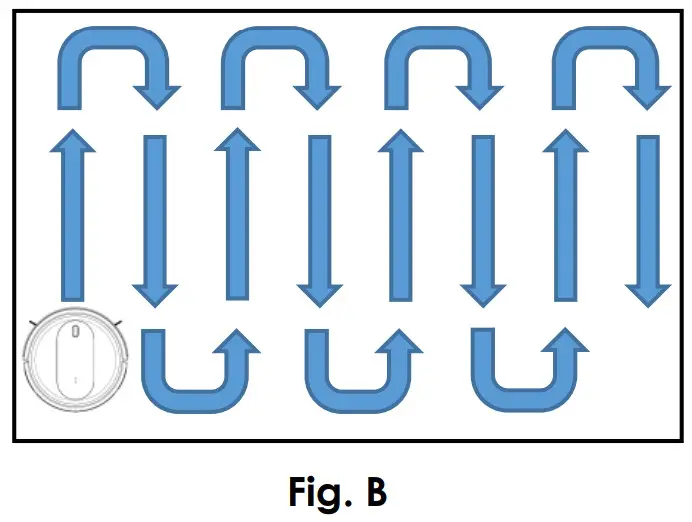 KALORIK R1 HUVI Robot Vacuum - WALL FOLLOW