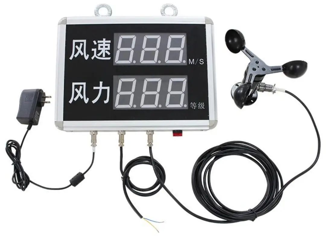 SONBUS SD8286B Large Screen LED Wind Speed Alarm