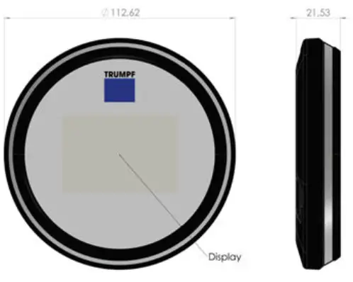 TRUMPF 2564360 01 Track and Trace Marker - 1