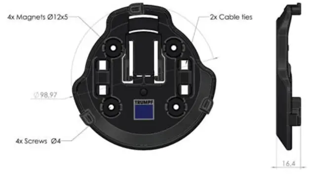 TRUMPF 2564360 01 Track and Trace Marker - 2