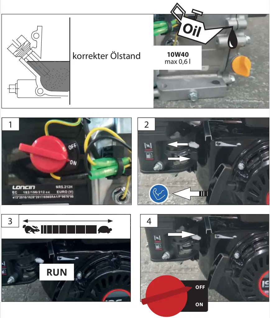 Gude vGHS 500 8TB Petrol Wood Log Splitter - fig 8