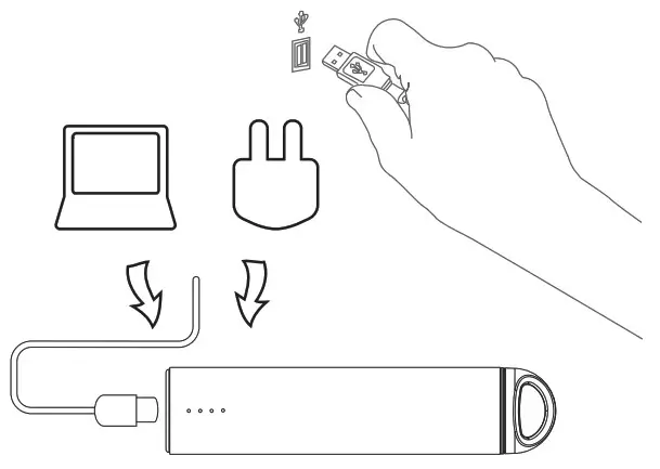 volkano 2600mAh Extremely Reliable POWERBANK -- To Charge Power Bank