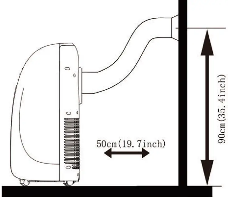 CCH YPLA-08C Portable air conditioner 37