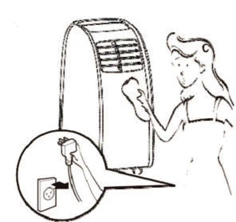 CCH YPLA-08C Portable air conditioner 55