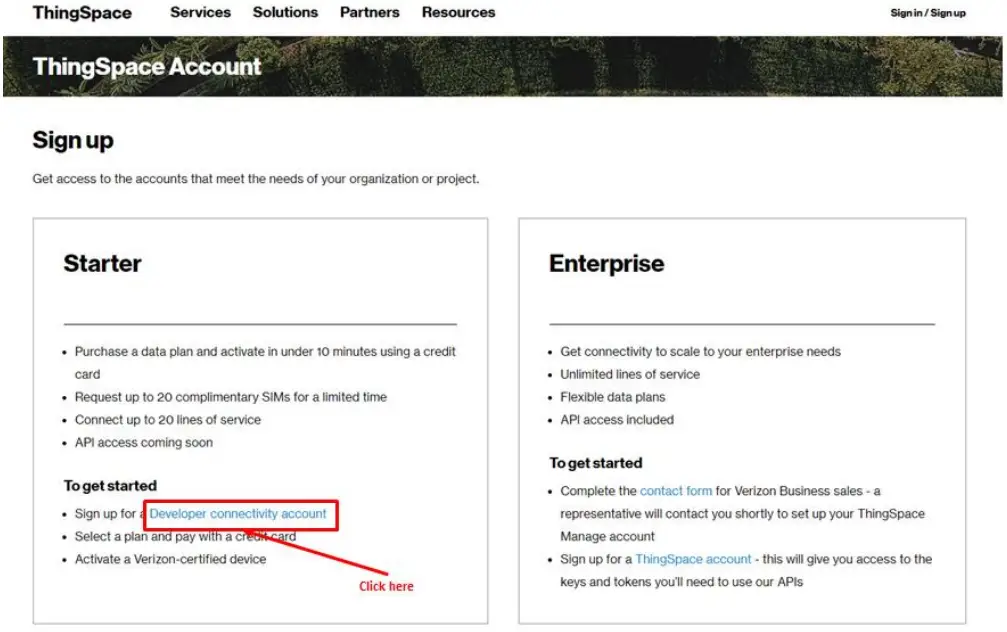 Verizon SIM sign-up procedure