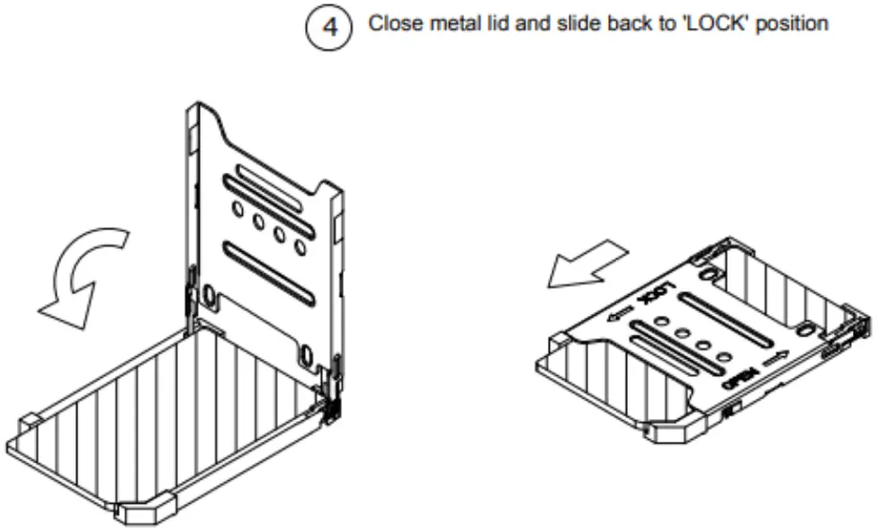 Replacing the SIM card
