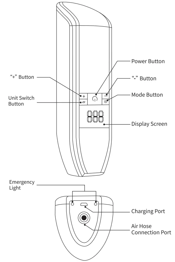 Daffodil-PUM300- Powerfu-lPortabl-Handheld-Electric-Tyre-Inflator-Air-Compressor-Pump-FIG-1