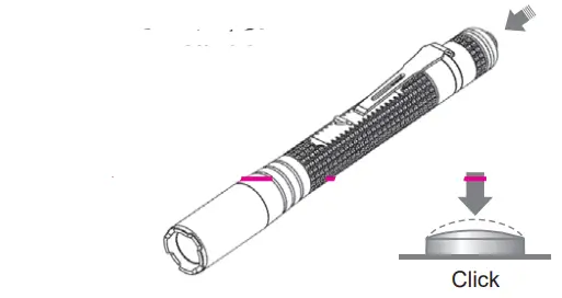 NEXTORCH Pro's Light-K3T Tactical Penlight fig 4