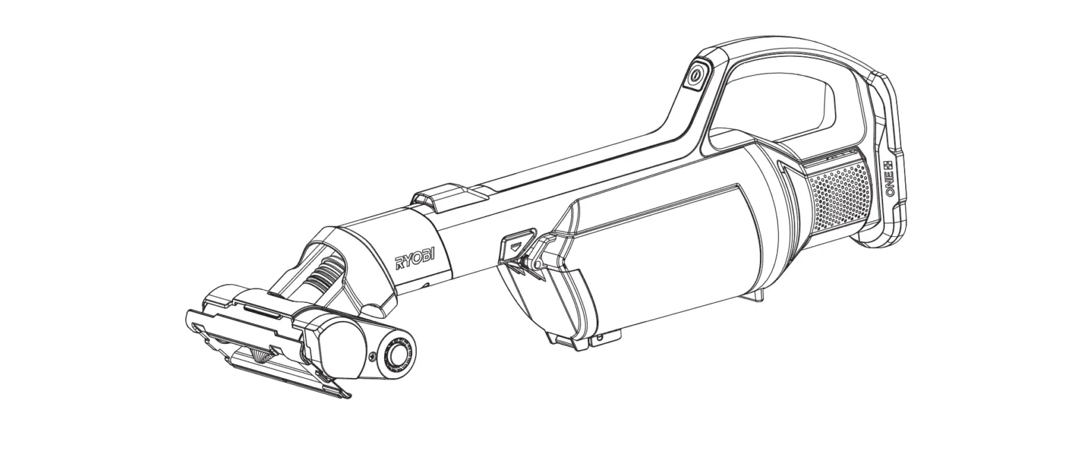 Ryobi Pcl700 18 One+ Powered Brush Hand Vacuum Kit User Manual Ryobi Pcl700 18 One+ Powered Brush Hand Vacuum Kit User Manual
