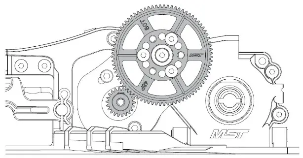 MST RMX 2 0 2WD Brushless RTR Drift Car - Gear Ratio