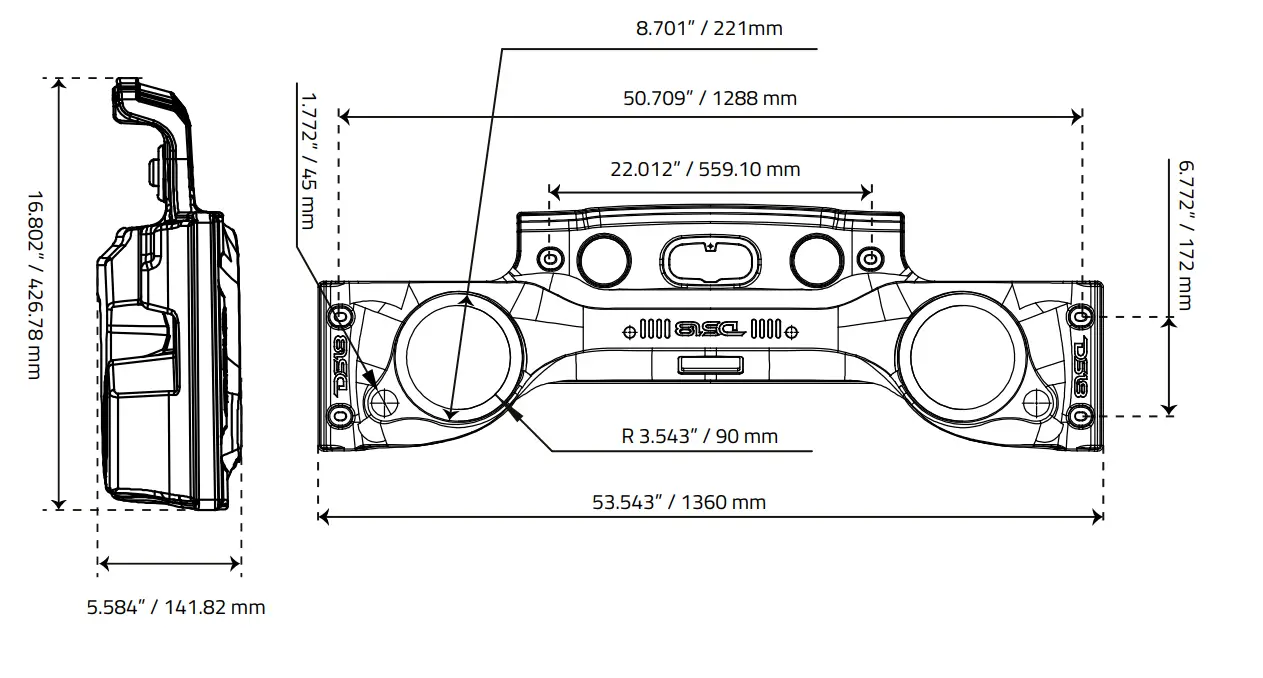 DS18 JK-SBAR22 Exclusive Overhead Plug & Play Soundbar System-1