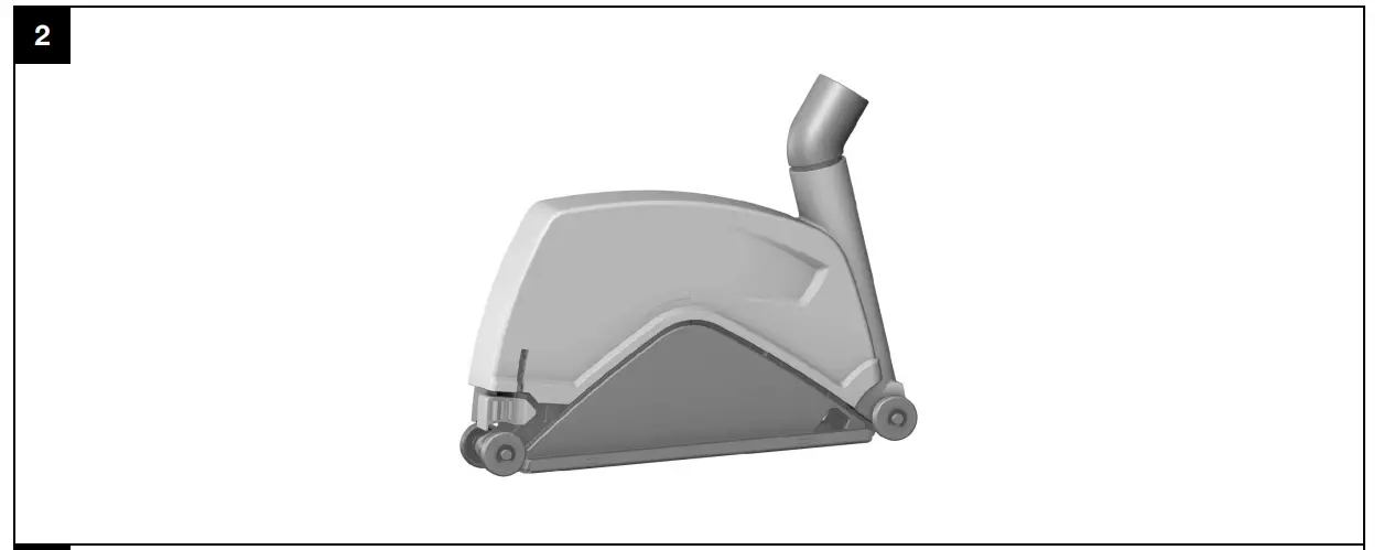 Dust hood for cutting